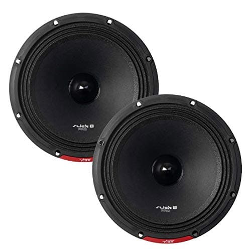 Image of VIBE Audio "VIBE SLICK Pro Audio 8" Midrange Speaker - Sold in pairs - Black
