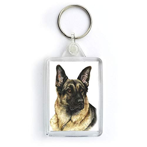 Image of WaggyDogz German Shepherd Dog Keyring (KRG-28)