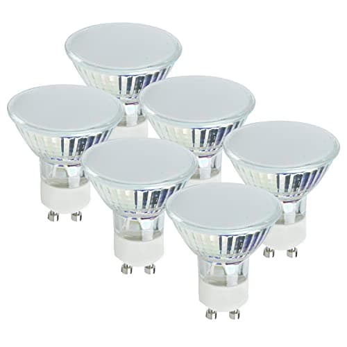 Image of MiniSun | 3W GU10 Energy Saving LED Light Bulbs | LED Bulbs, Home Décor & Improvement Essential | Pack of 6 | 3000K Warm White
