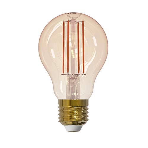 Image of Link2Home E27 WiFi LED Filament Lamp Smart Light Bulb – Dimmable, Wide-Spectrum White Light with Alexa and Google Voice Control