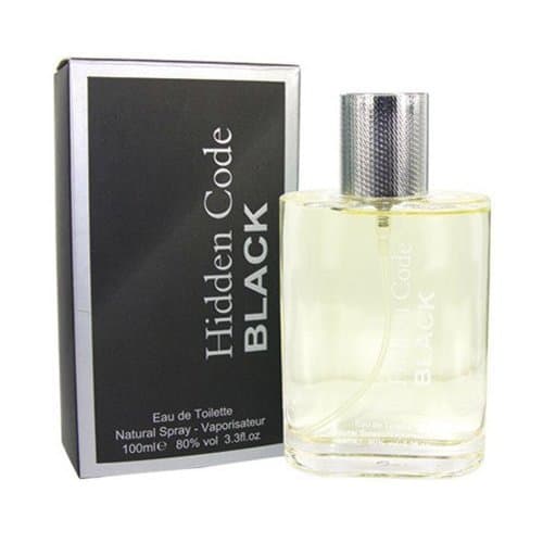 Image of HiddenCode Black Mens Fragrance Eau De Toilette Spray New Pour Homme 100ml