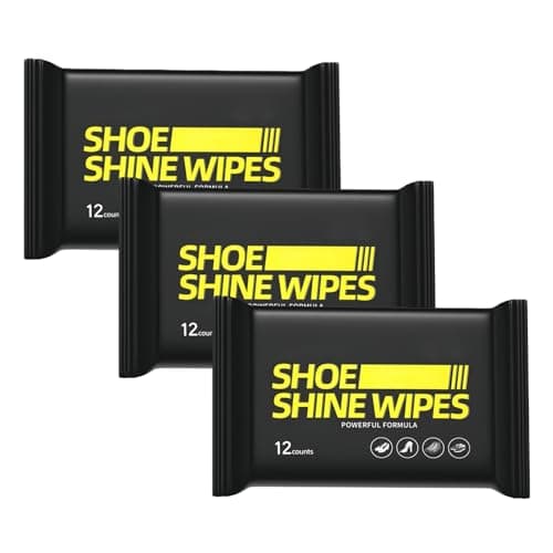Image of KUYTUE 3 Pack Shoe Wipe,Shoe Cleaning Solution,Stain Wipes,Sneaker Wipes,No-Water Shoe Cleaner Wipes,Quick Dry Shoe Cleaning Wipes,Sneaker Cleaner Wipes for Effective Cleaning on Leather,Canvas