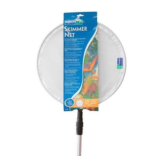 Image of HOZELOCK - Large Skimmer Net : Skimmer for Large Surfaces, Ideal for Cleaning and Removing Unwanted Debris/leaves [‎1734 0000]