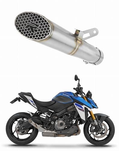 Image of DOMINATOR Exhaust Silencer Muffler GP3 compatible with GSX-S 1000/1000 GT / 950 2025