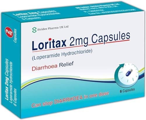 Image of 48 Diarrhoea Relief 2mg Capsules Loperamide Hydrochloride Tablets (8x6)