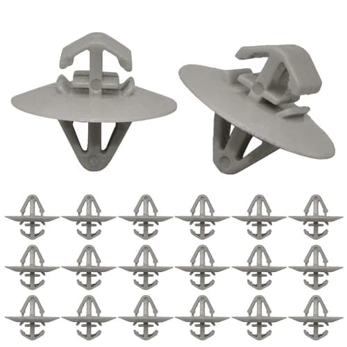 Image of Pulchra 50Pcs Trafic Side Door Moulding Panel Trim Clips For Vauxhall Vivaro/Renault Plastic Clips