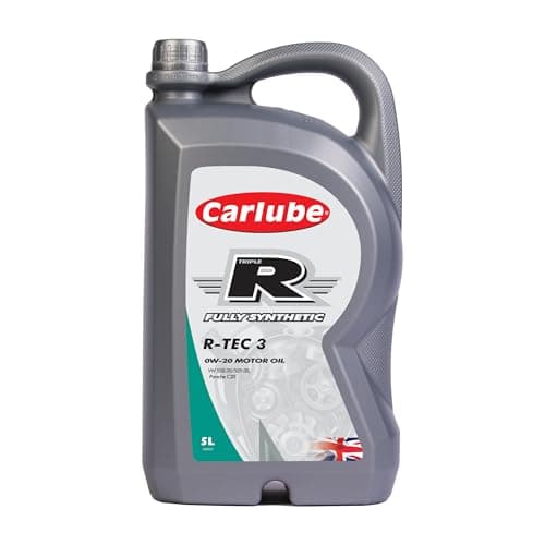 Image of Carlube Triple R 0W-20 ACEA C5 VW Fully Synthetic Engine Oil Petrol/Diesel Compatible R-TEC 3 5L