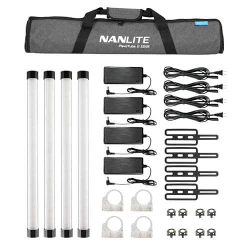 Image of Nanlite PTII15XR4KIT PavoTube II 15XR CRMX LED 4Kit