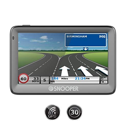 Image of Snooper TRUCKMATE S5100 EU Truck Sat Nav UK with Live Traffic - HGV Sat Nav Trucks UK 2024 - Lorry Sat Nav UK, Black