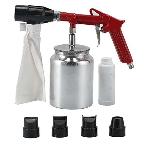 Image of Sandblaster, Rust and Paint Remover, Sand Blaster Gun Kit for Removing Paint, Stain, Rust