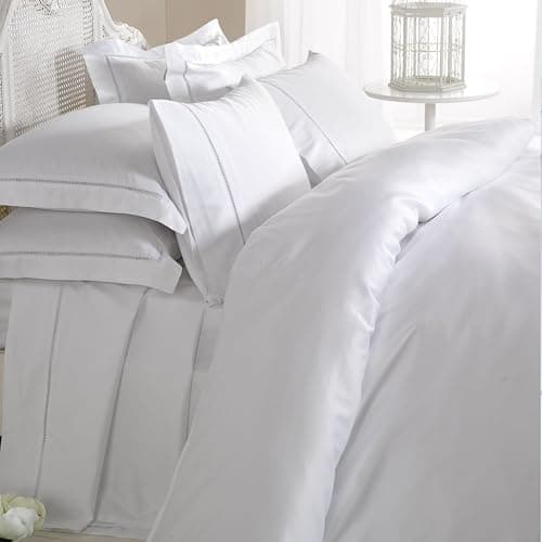 Image of Emma Barclay 1000 Thread Count Pillowcase in White - Pillowcase - Oxford