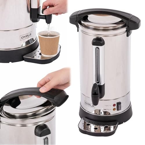 Image of Oypla Electrical 8L Catering Hot Water Boiler Tea Urn Coffee