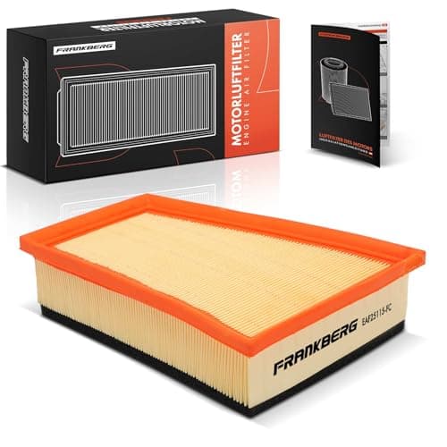Image of Frankberg 1x Engine Air Filter Petrol/Diesel Compatible with Fluence L3 1.5L-1.6L 2010-2024 M.e.g.a.n.e CC EZ0/1 1.2L-1.9L 2010-2015 Sc閚ic III JZ0/1 1.2L-1.9L 2009-2016 Replace# 8200820859
