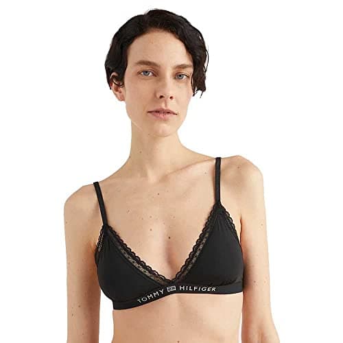 Image of Tommy Hilfiger Women’s Non-Wired Bra, Black (Black), S