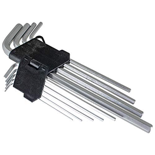 Image of Amtech I8778 9 Piece Extra-Long Metric hex Key Set