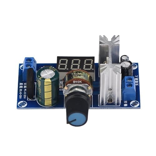 Image of LM317 Power Regulator Adjustable Voltage Regulator Digital Voltage Display Power Supply Board Linear Regulator