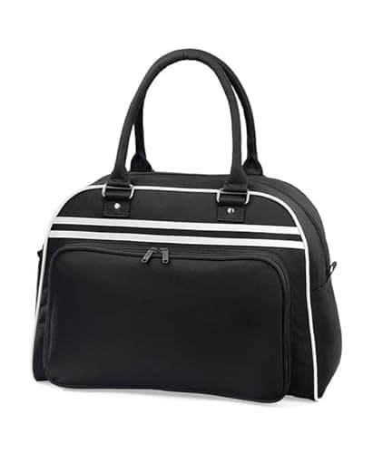 Image of COOZO Retro Bowling Bag - Black/White - One size