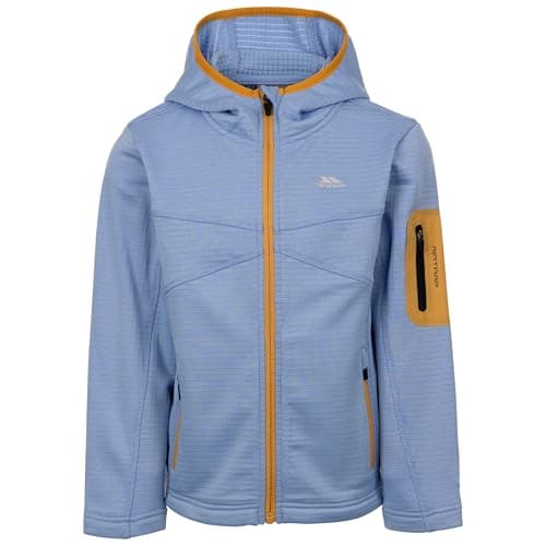 Image of Trespass Unisex Kids Fleece Jacket with Full Zip and Hood Timorous