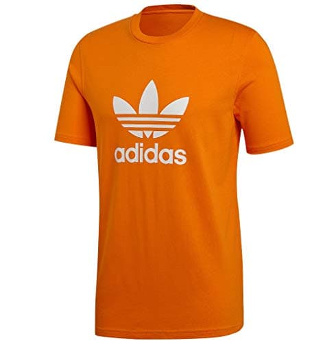 Image of adidas Originals Trefoil T-Shirt - Men's DU0358 Size S Orange