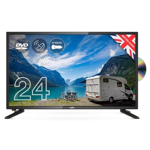 Image of Cello C2420FS 24" Inch HD Ready LED TV with Freeview HD and Built-in DVD Player