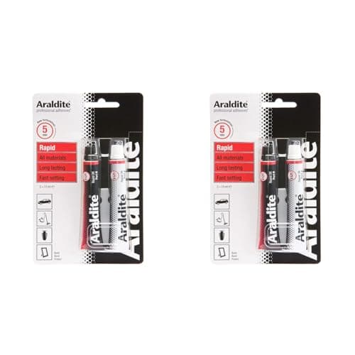 Image of Araldite® Rapid 15ml x 2 Tubes Epoxy (Pack of 2)