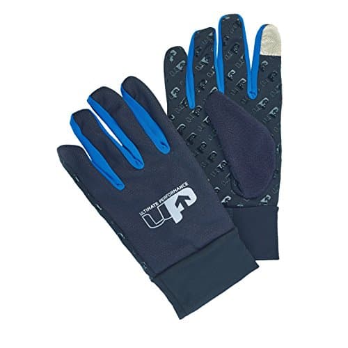 Image of Ultimate Performance Men Runner's Glove - Black/Royal, X-Large