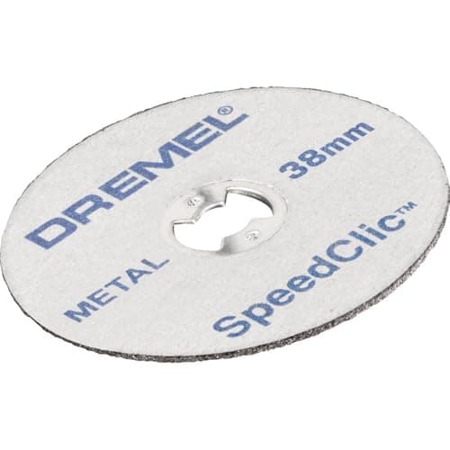 Image of Dremel EZ SpeedClic SC456 Metal Cutting Wheel 5-pack, 5 Cutting Wheels with 38mm Cutting Diameter for Rotary Tool