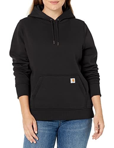 Image of Carhartt, Women's, Relaxed Fit Midweight Sweatshirt, Black, XS