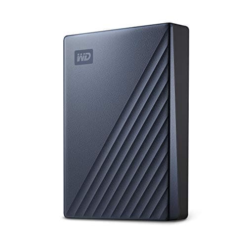 Image of WD 6TB My Passport Ultra, portable external storage, external hard drive, software with defense against ransomware, backup and password protection, Works with PC, Xbox S|X, PS5, PS4, Midnight Blue