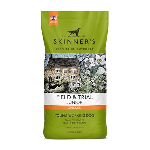 Image of Skinner’s Field & Trial Junior – Complete Dry Food for Young Dogs, Balanced, Supports Gut Health, 15kg