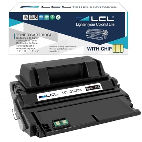 Image of LCL 38A Q1338A Toner Cartridge Compatible for HP LaserJet 4200 4200n 4200ln 4200tn 4200dtn 4200dtns 4200dtnsl (1PK Black)