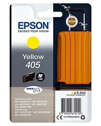 Image of Epson Singlepack Yellow 405 DURABrite Ultra Ink