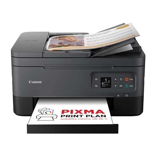 Image of Canon PIXMA TS7450i All-in-One Printer - Wi-Fi Printing, Auto Document Feeder, Creative Media Printing - Ideal for Home and Office