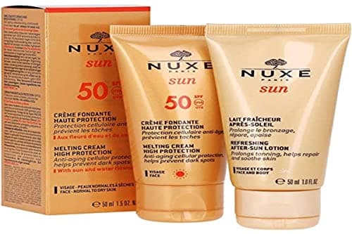 Image of Nuxe Sun Pack Cream Fondant High Protection SPF50 + 50 ml + Milk Fresh Post Solar 50 ml, One Size