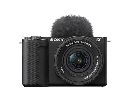 Image of Sony Alpha ZV-E10 II APS-C Mirrorless Video Camera with 16-50mm f/3.5-5.6 Power Zoom (4K60p Video, 4:2:2 10Bit Recording, 26MP, Advanced Digital Stabilization, Real-time Auto Eye Focus)