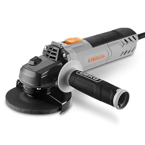 Image of Angle Grinder Power Tool: DEKOPRO 115mm 900W Corded Electric Angle Grinder for Cutting,Polishing and Grinding Short Handle