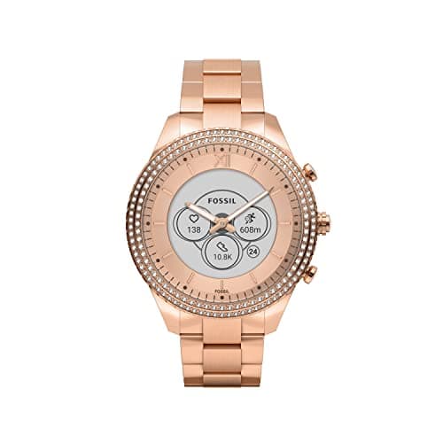 Image of Fossil Smartwatch for Women, Stella Gen 6 Hybrid Smartwatch, with Heart Rate, Activity & Sleep Tracking with in-depth wellness stats. FTW7063