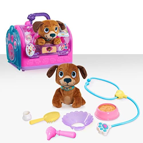 Image of Doc McStuffins On-the-Go Pet Carrier Findo Stuffed Animal and Doctor Kit Pretend Play, Kids Toys for Ages 3 Up by Just Play