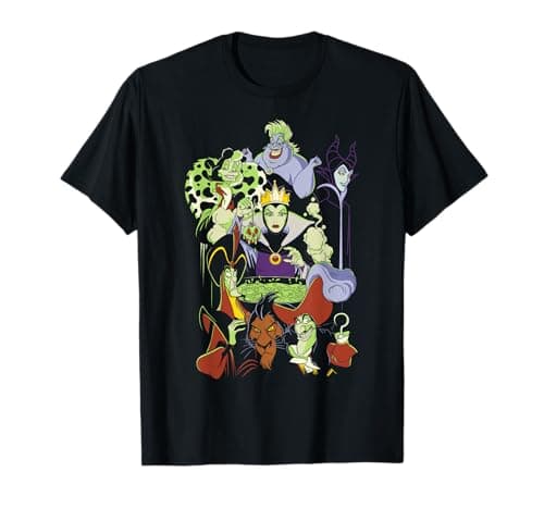 Image of Disney Villains Cauldron Group Shot T-Shirt