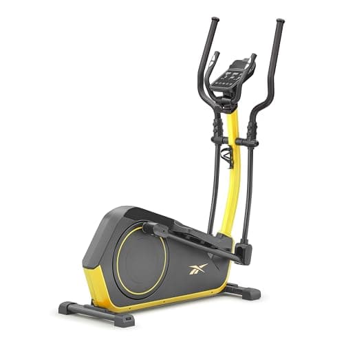Image of Reebok FR30 Magnetic Elliptical Cross Trainer for Smart Full Body Home Workout & Low Impact Cardio Fitness w/ 9KG Flywheel, 15” Stride, Tablet Holder, Bluetooth, LED Touchscreen, 32 Resistance Levels