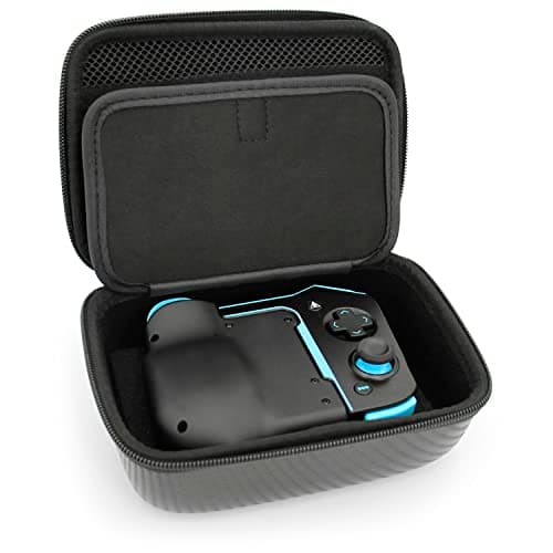 Image of CASEMATIX Travel Case Compatible With Turtle Beach Atom Mobile Gaming Controller for Android or Cloud Gaming , Includes Carry Case Only