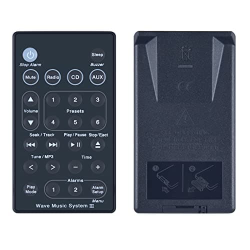 Image of GOUYESHO Replacement Remote Control for Bose Sound Touch Wave Music Radio System, Suitable for Bose System I II III IV - No Setup Required