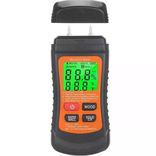 Image of BODYA Digital Moisture Detector Damp Meter Brick Wood Screed Wallpaper Caravan Tester