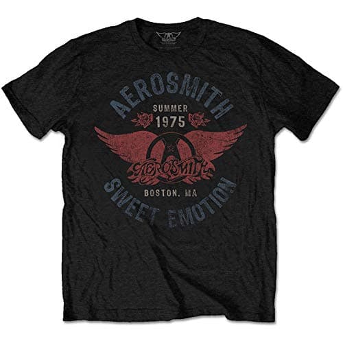 Image of Aerosmith AEROTS02MB02 T-Shirt, Black, Medium