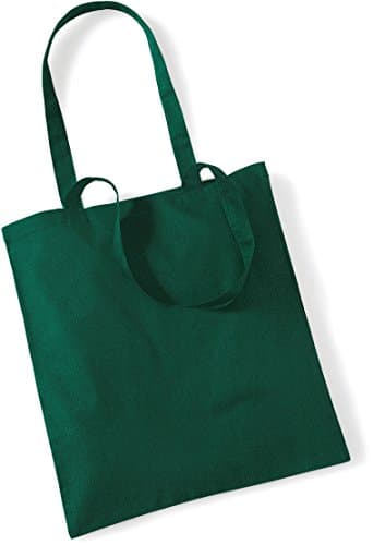 Image of Westford Mill W101 Bag for Life - Long Handles - Bottle Green