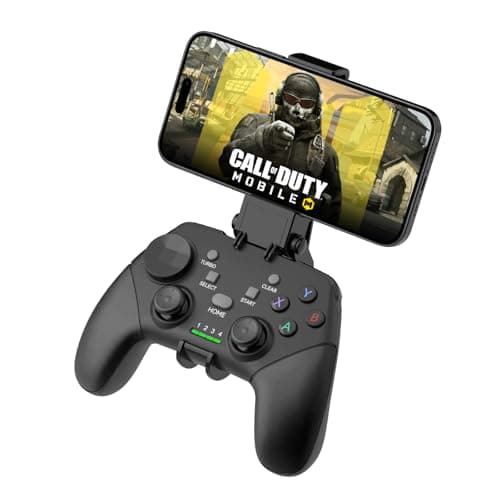 Image of Joso Wireless Mobile Gaming Controller for iPhone, Android, iPad, Tablet, PC, Phone Controller with Phone Clip Supports Cloud Game, COD Mobile, Genshin Immpact, Remote Player Gamepad
