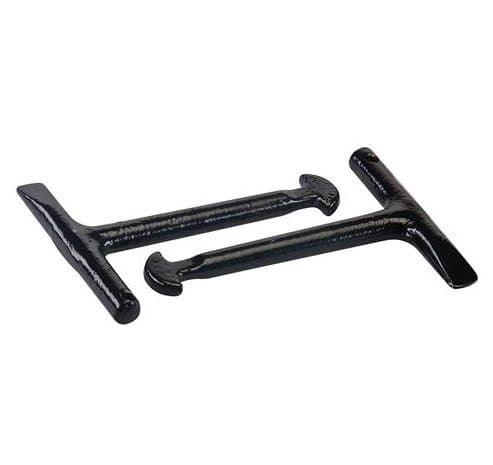 Image of MANHOLE KEYS 2PK 125 MM PLUMBING HAND TOOL LIFTING MALLEABLE IRON U252