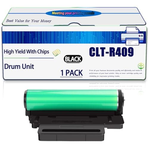 Image of Compatible for Samsung CLT-R409 Drum Unit Work for CLX-3175FW CLX-3175N Printers, High Yield 32000 Pages, with Chip (1 Pack Black)