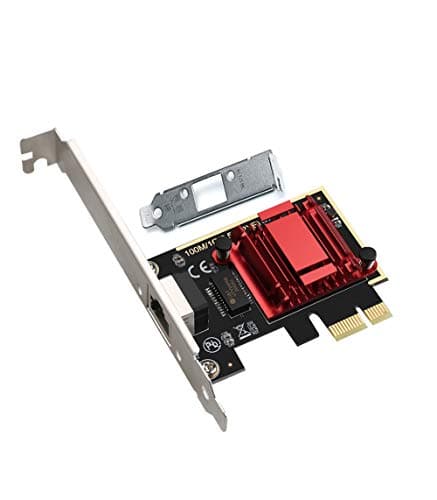 Image of 2.5GBase-T PCIe Network Adapter RTL8125B 2500/1000/100Mbps PCI Express Gigabit Ethernet Card RJ45 LAN Controller Support PXE for Windows/Linux/MAC with Low Profile
