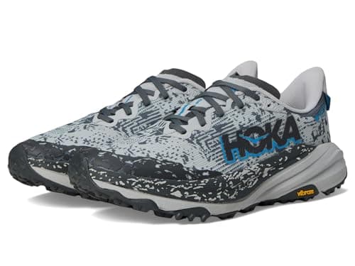 Image of Hoka Men's Speedgoat 6 GTX Sneaker, Stardust/Outer Orbit, 8.5 UK